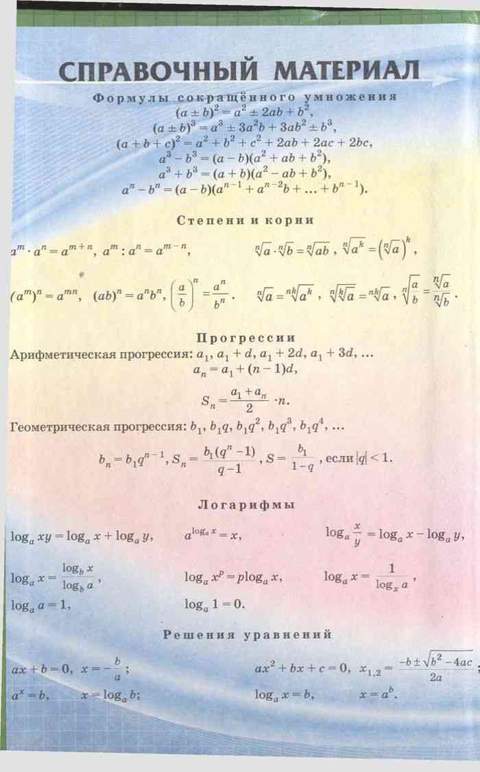 Учебник по алгебре 11 класс бевз онлайн