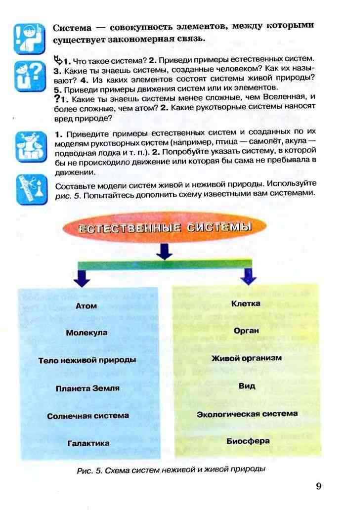 Читать природоведение 6 класс в.р.ильченко