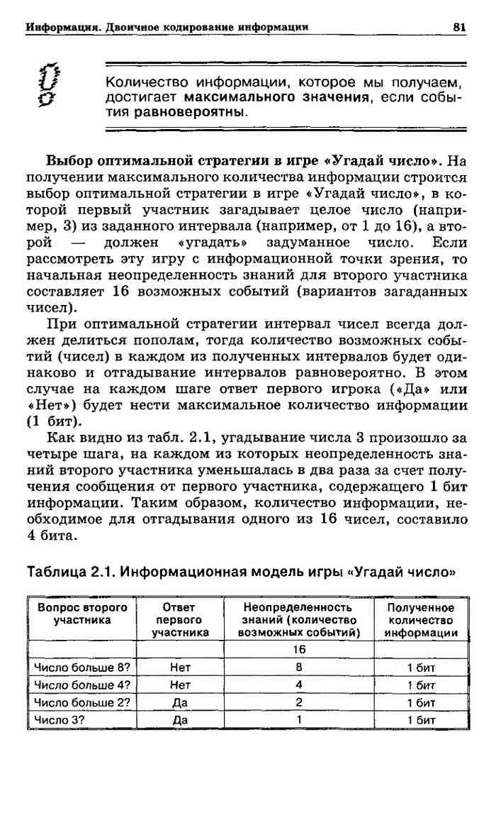 Информатика и информационные технологии Учебник 10-11 класс Угринович  читать онлайн